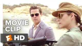 Allied Movie CLIP – Target Practice (2016) – Brad Pitt Movie