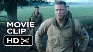 Fury Movie CLIP – Hold This Crossroad (2014) – Brad Pitt War Drama Movie HD