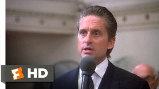 Wall Street (4/5) Movie CLIP – Greed Is Good (1987) HD