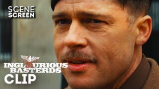 Brad Pitt's Opening Speech | Inglourious Basterds | SceneScreen