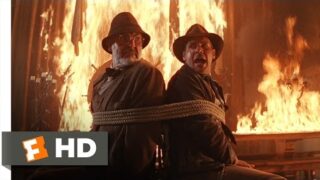 Indiana Jones and the Last Crusade (3/10) Movie CLIP – Fiery Escape (1989) HD