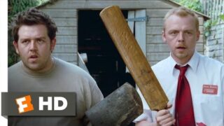 Record Toss – Shaun of the Dead (4/8) Movie CLIP (2004) HD